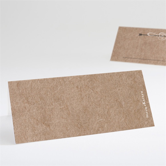 Tischkarte Hochzeit Zurück zur Natur ref.N440355