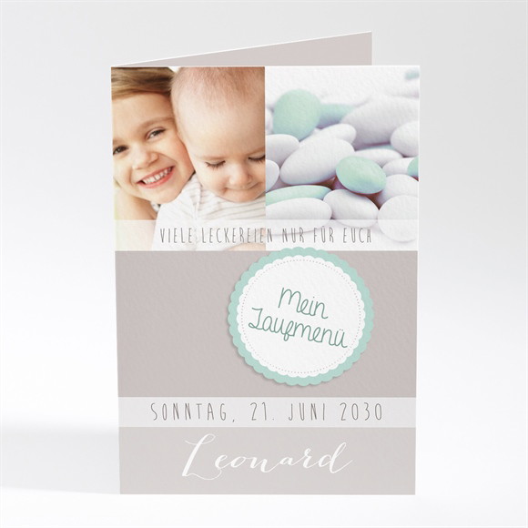 Menükarte Taufe Mein Tag ref.N401443