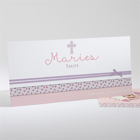 Einladung Taufe Girly