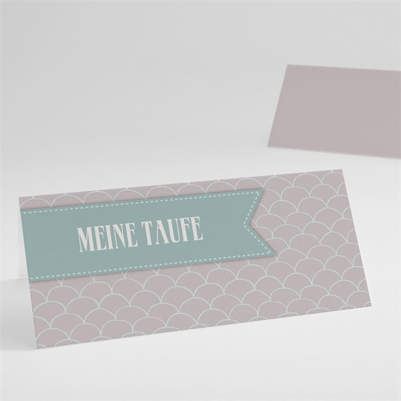 Tischkarte Taufe Taufbogen ref.N440405