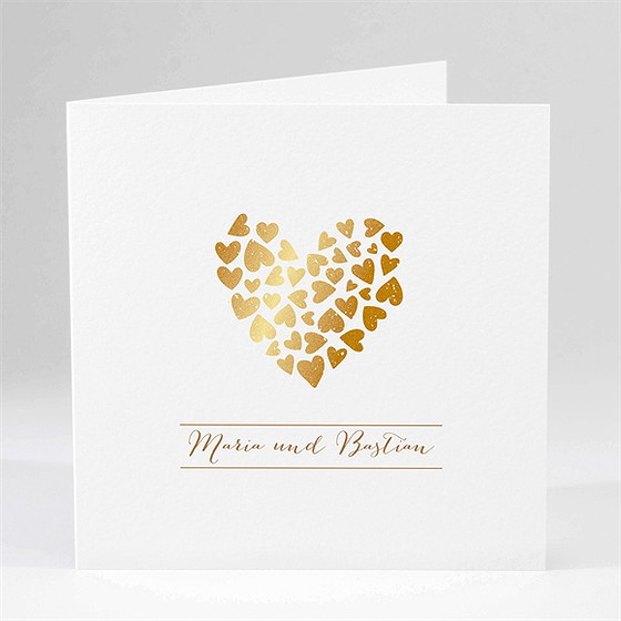 Hochzeitseinladung Herzlich