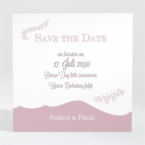 Save the Date Karte Fotostory ref.N300846