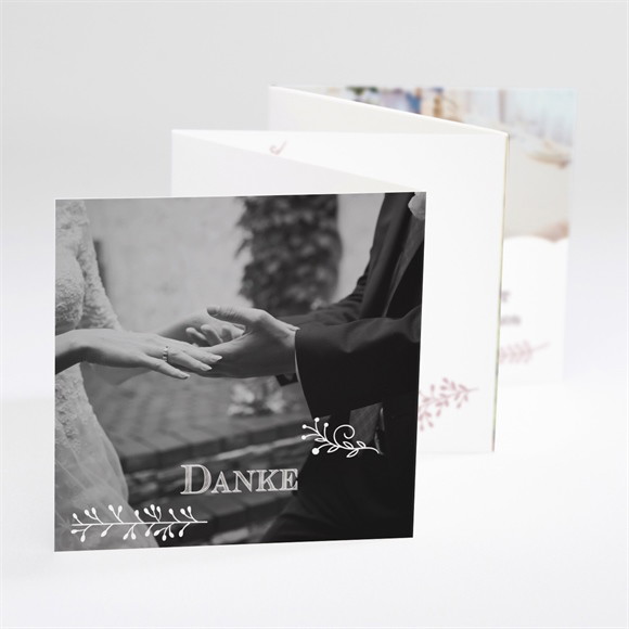 Dankeskarte Hochzeit Fotostory ref.N80092