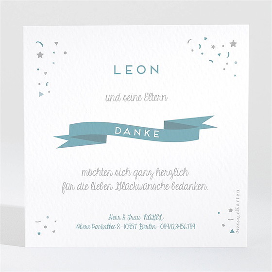 Dankeskarte Geburt Eine Kleine Überraschung