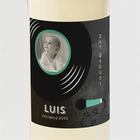 Flaschenetikett Geburt BB-Star ref.N3001089