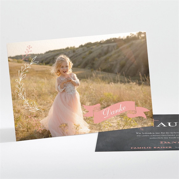 Dankeskarte Taufe Stolz! ref.N111124