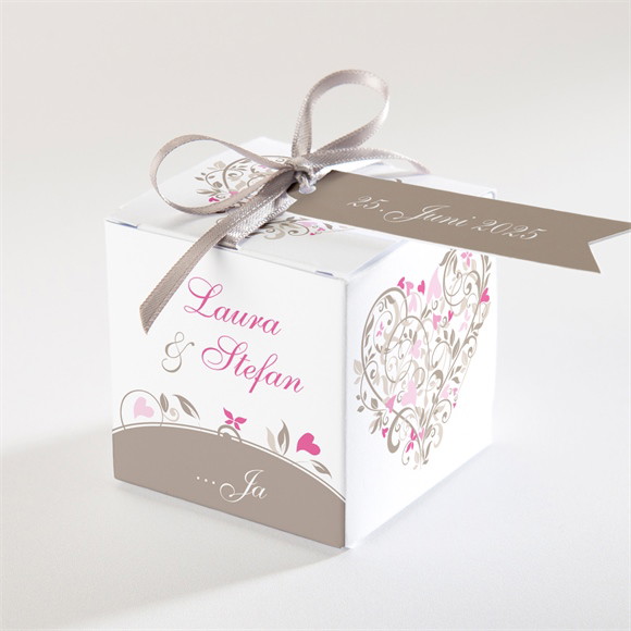 Geschenkbox Hochzeit Herzschlag ref.N34009