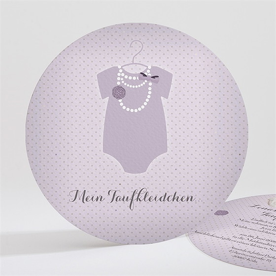 Einladung Taufe Mein Taufkleidchen