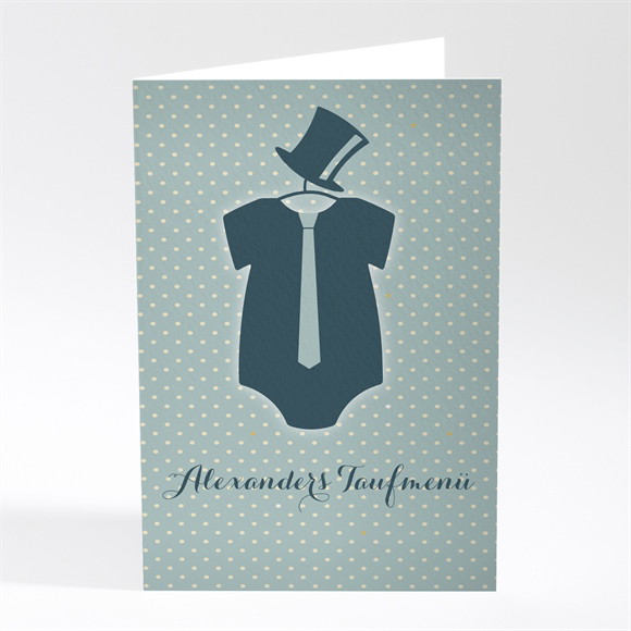 Menükarte Taufe Mein Taufanzug ref.N401726