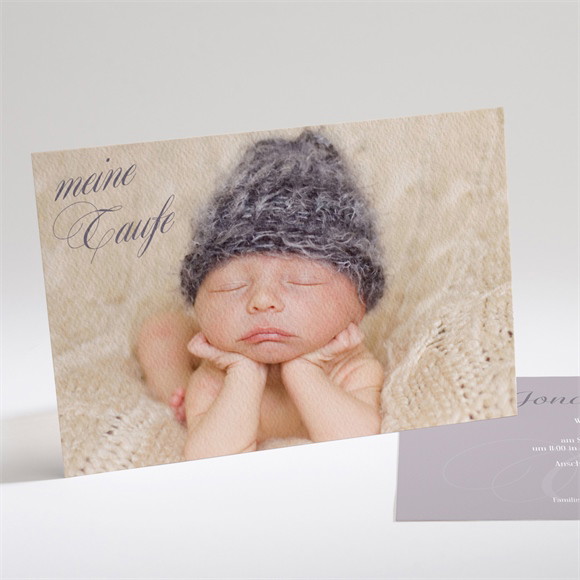 Einladung Taufe Klassik ref.N14182
