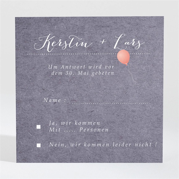 Antwortkarte Hochzeit Vintage Auto ref.N3001301