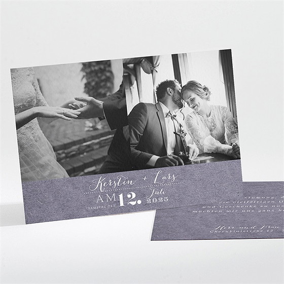 Dankeskarte Hochzeit Vintage Auto