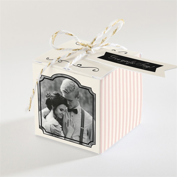 Geschenkbox Hochzeit Retro-Ambiente ref.N34078