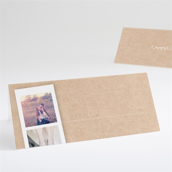 Tischkarte Hochzeit Unsere Story ref.N440634