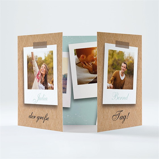 Hochzeitseinladung Fotoalbum