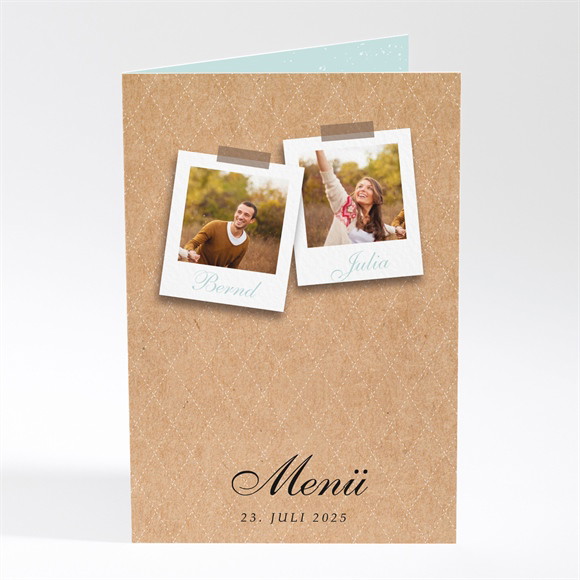 Menükarte Hochzeit Fotoalbum ref.N401777