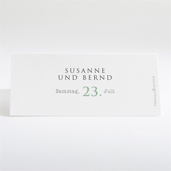 Tischkarte Hochzeit Rosmarin Zweig ref.N440650
