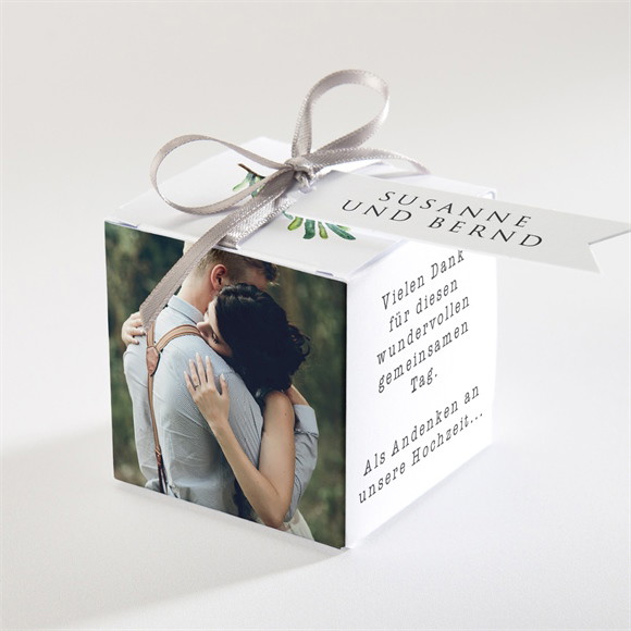 Geschenkbox Hochzeit Rosmarin Zweig ref.N34095