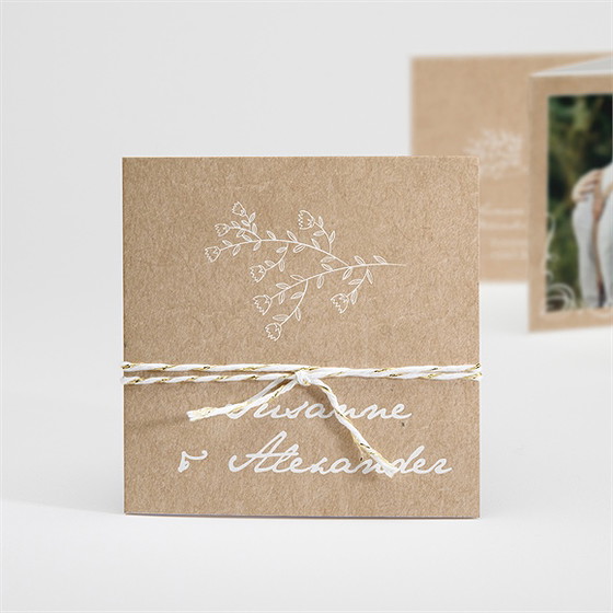 Hochzeitseinladung Kraft