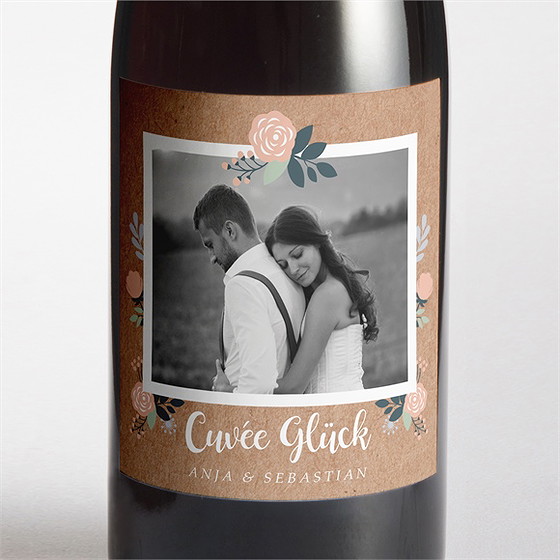 Flaschenetikett Hochzeit Scheunenhochzeit