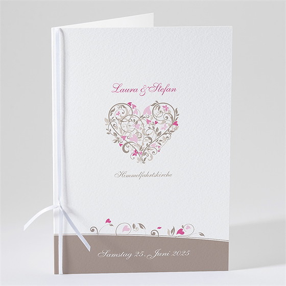 Kirchenheft Hochzeit Herzschlag