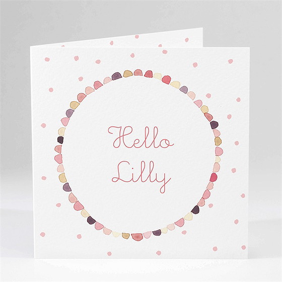 Geburtskarte Lilly