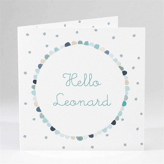 Geburtskarte Leonard