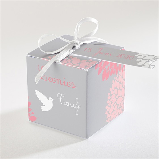 Geschenkbox Taufe Vogelflug Mädchen