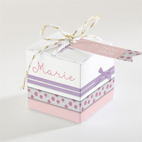 Geschenkbox Taufe girly