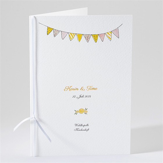 Kirchenheft Hochzeit Sommerhochzeit