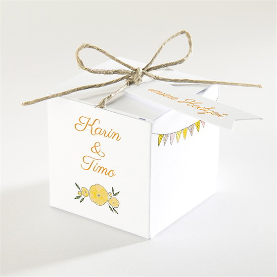 Geschenkbox Hochzeit Sommerhochzeit