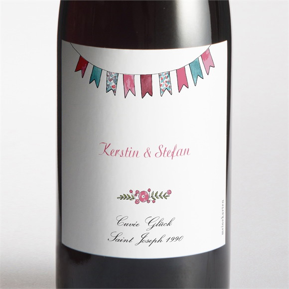 Flaschenetikett Hochzeit Hochzeitspaar ref.N3001425