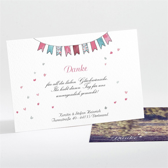 Dankeskarte Hochzeit Hochzeitspaar ref.N111206