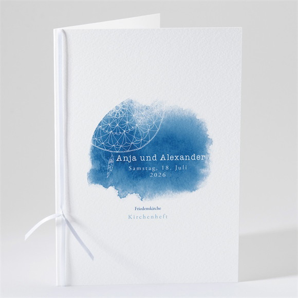 Kirchenheft Hochzeit Dreamcatcher ref.N49148