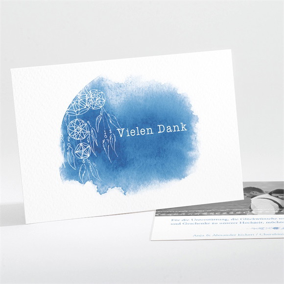 Dankeskarte Hochzeit Dreamcatcher ref.N111210
