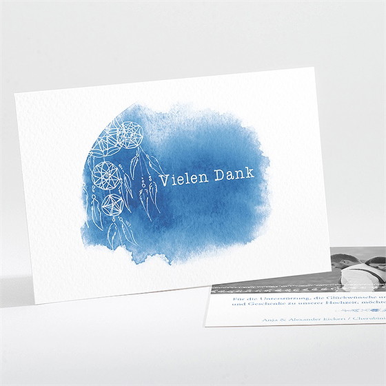 Dankeskarte Hochzeit Dreamcatcher