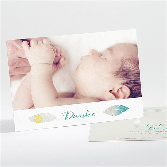 Dankeskarte Geburt Kleiner Indianer