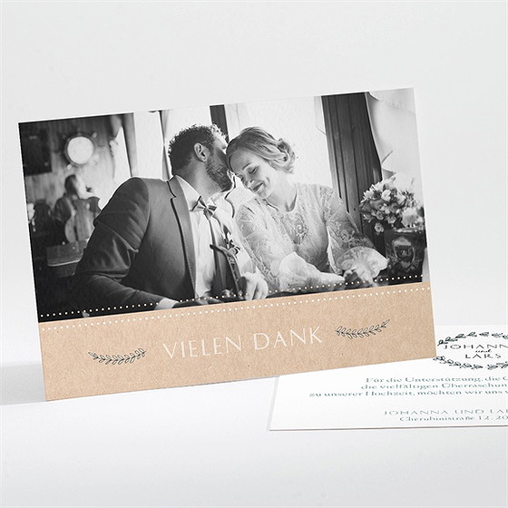 Dankeskarte Hochzeit Perfekt Geplant