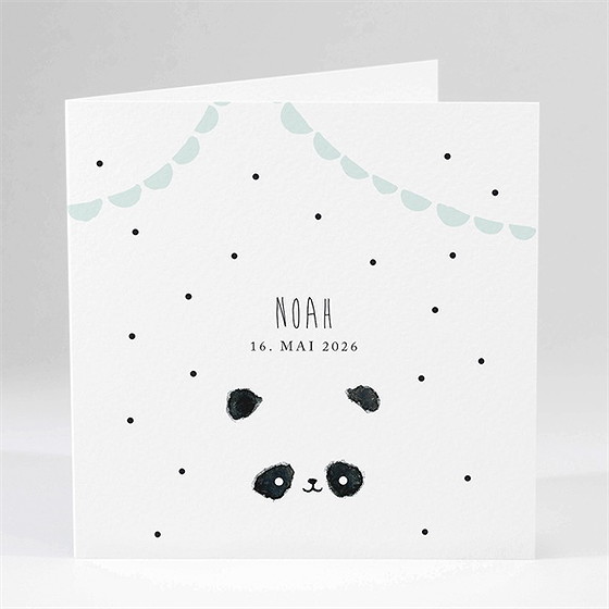 Geburtskarte Mein Kleiner Panda