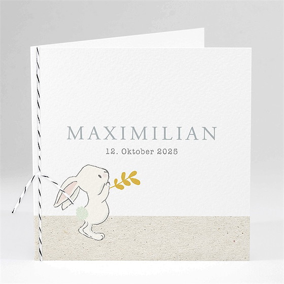 Geburtskarte Häschen Für Dich