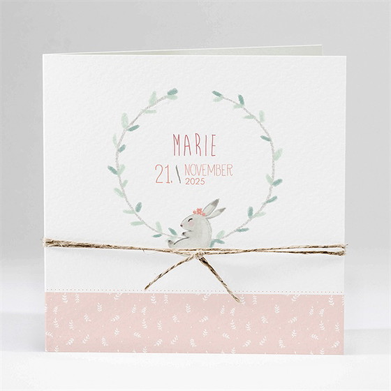 Geburtskarte Unsere Blume