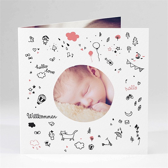 Geburtskarte Kindheitsträume