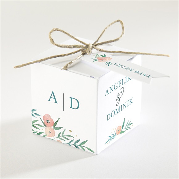 Geschenkbox Hochzeit Wilde Rose ref.N340136