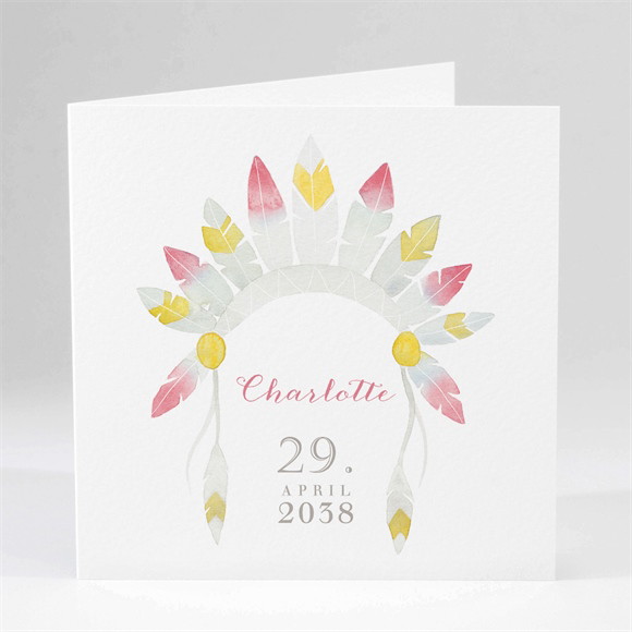 Geburtskarte Meine kleine Indianerin ref.N451111