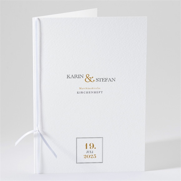 Kirchenheft Hochzeit Eng verbunden ref.N49177