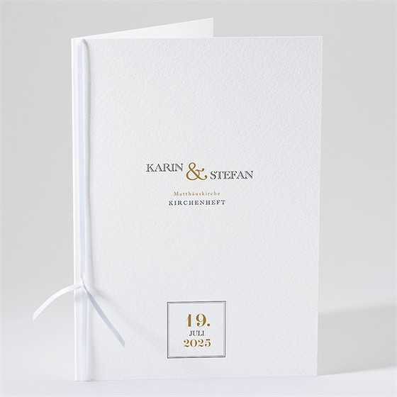 Kirchenheft Hochzeit Eng Verbunden