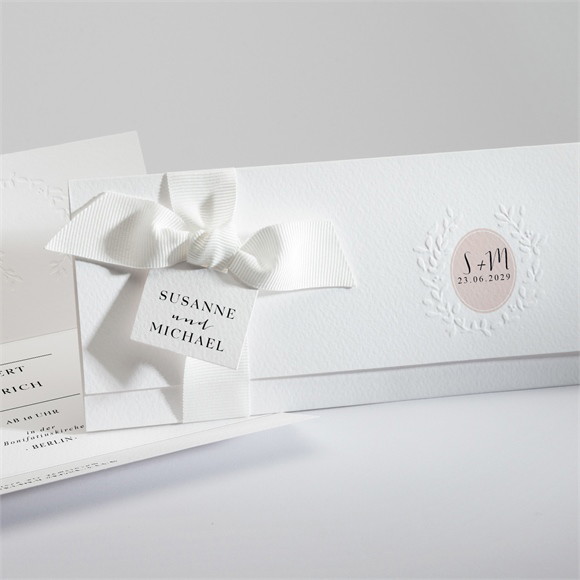 Hochzeitseinladung Reine Eleganz ref.N94113