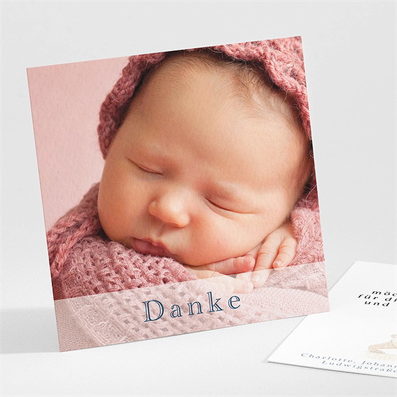 Dankeskarte Geburt Kleiner Eisbär