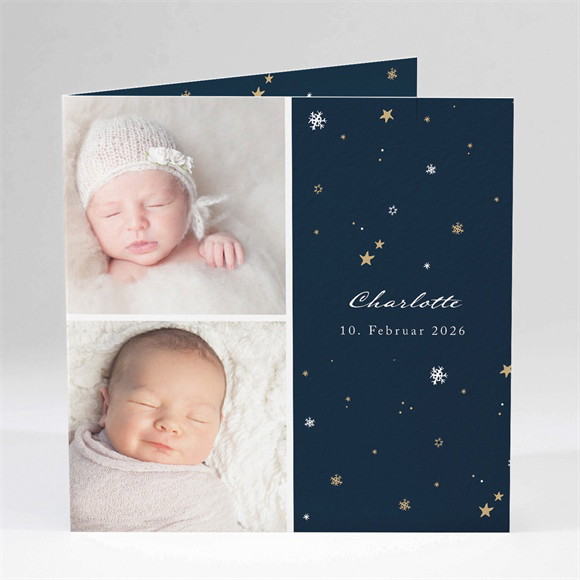 Geburtskarte Unter den Sternen ref.N451122