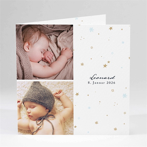 Geburtskarte Unter Dem Sternenhimmel